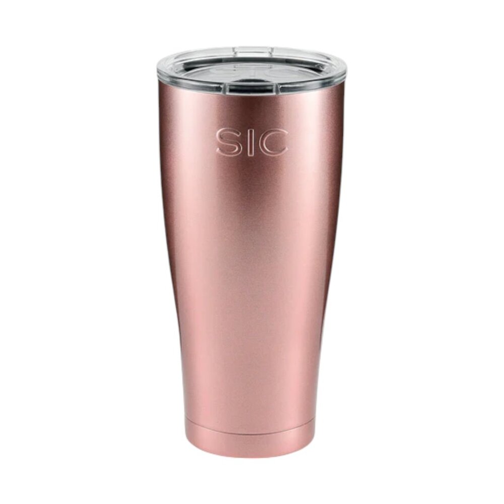 SIC Seriously Ice Cold 30 oz Tumbler in Rose Glitter